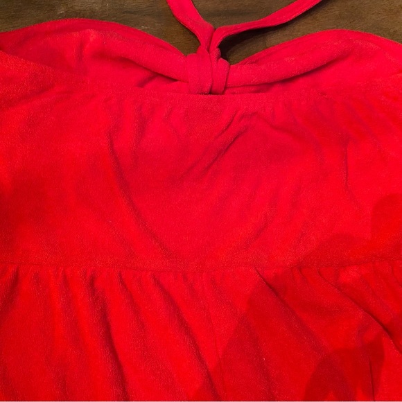 ✨Wild Fable Red Towel Terry Halter Romper✨ NWT - Picture 4 of 10